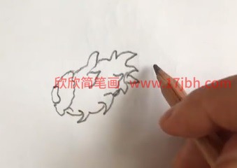 火龙果图片简笔画