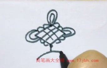 中国结简笔画